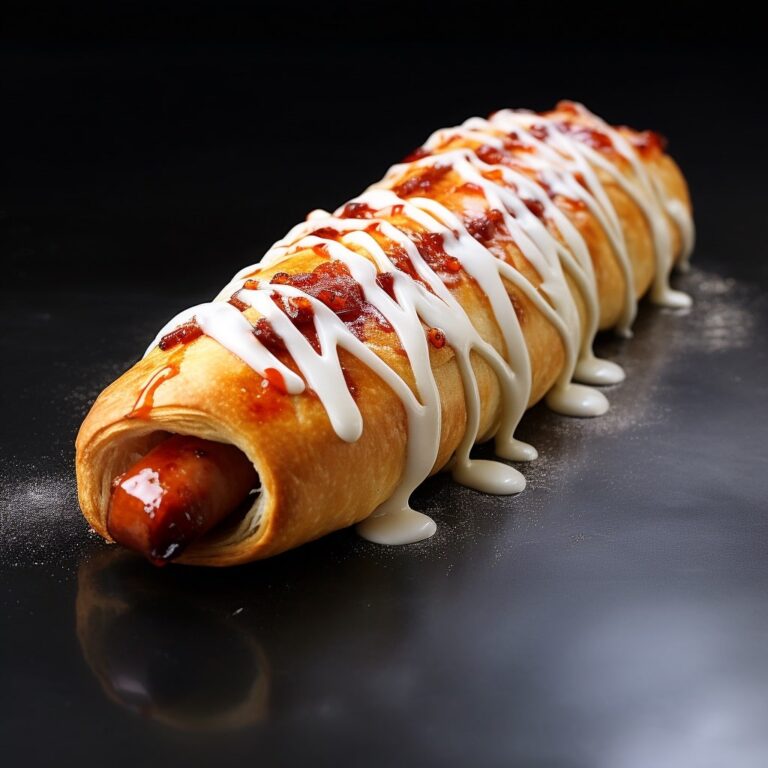 How to Make a Cinnamon Roll Hot Dog