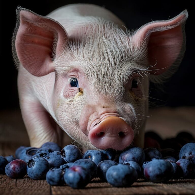 Can Pigs Eat Blueberries?