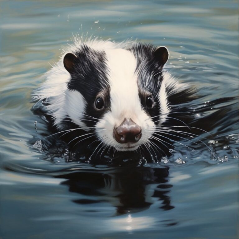 Can Skunks Swim?