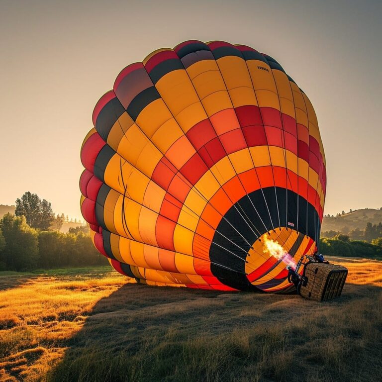 How Are Hot Air Balloons Inflated?