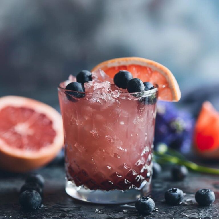 How to Make a Blueberry Paloma Cocktail