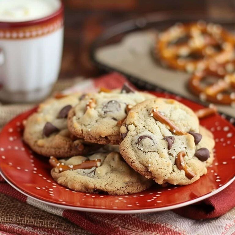 Chocolate Chip Pretzel Cookies