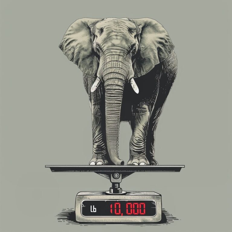 How Much Do Elephants Weigh?