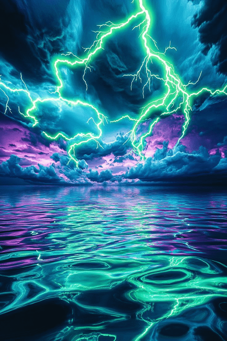 What Does Green Lightning Mean?