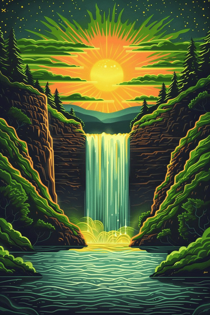 Why Don't Waterfalls Run Out of Water?