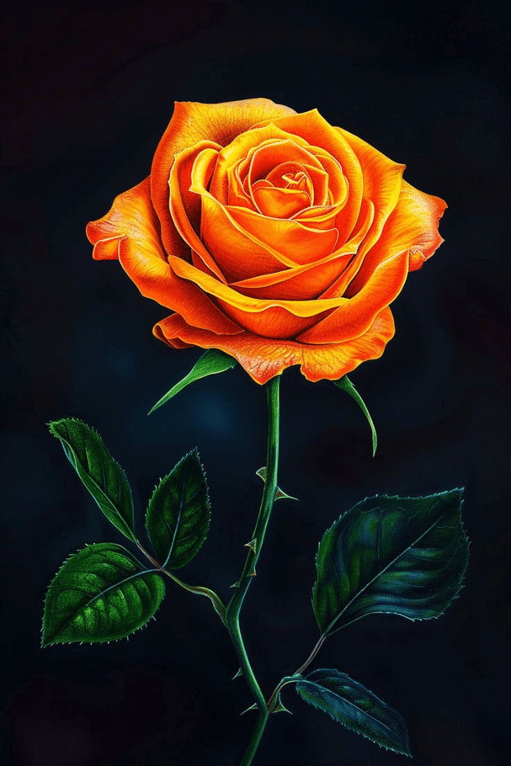 What Do Orange Roses Symbolize?