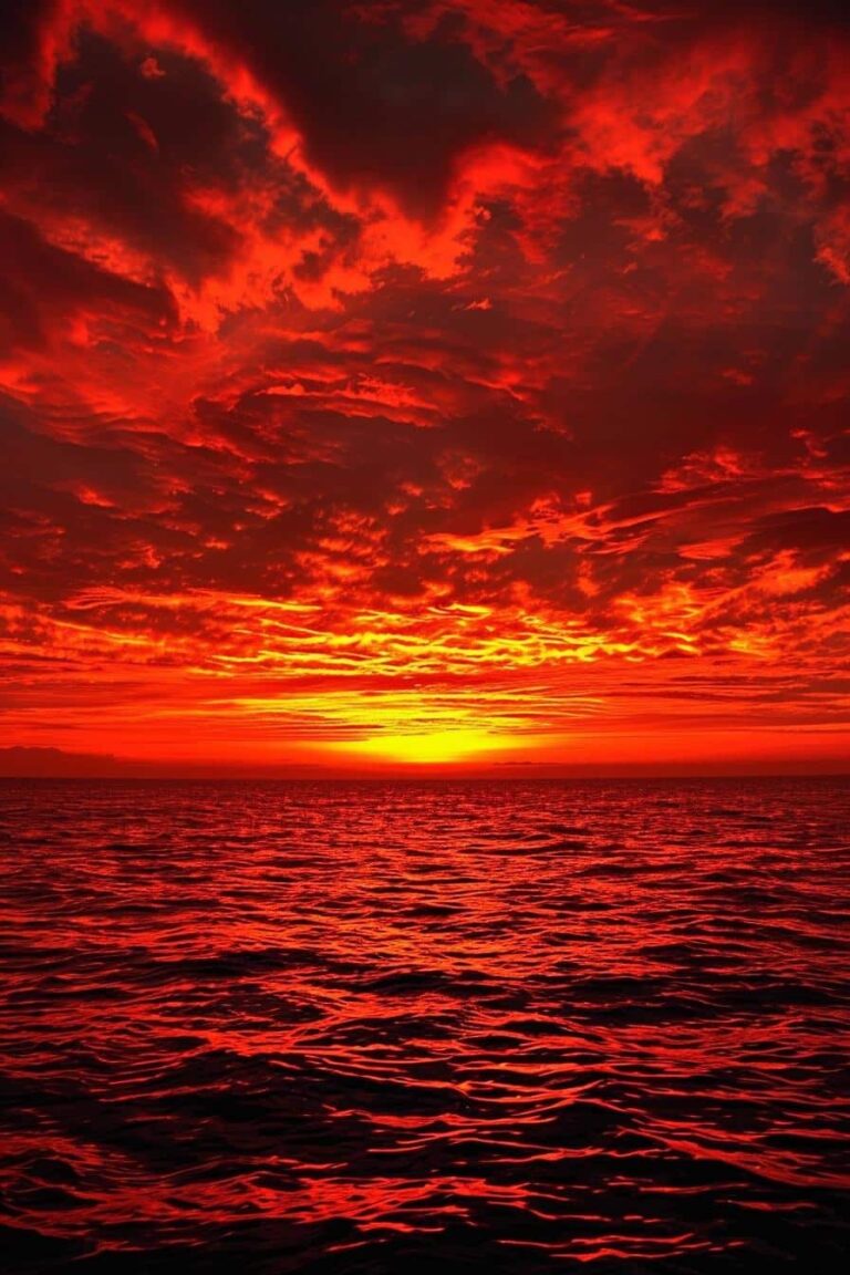 What Do Red Skies at Night Mean?