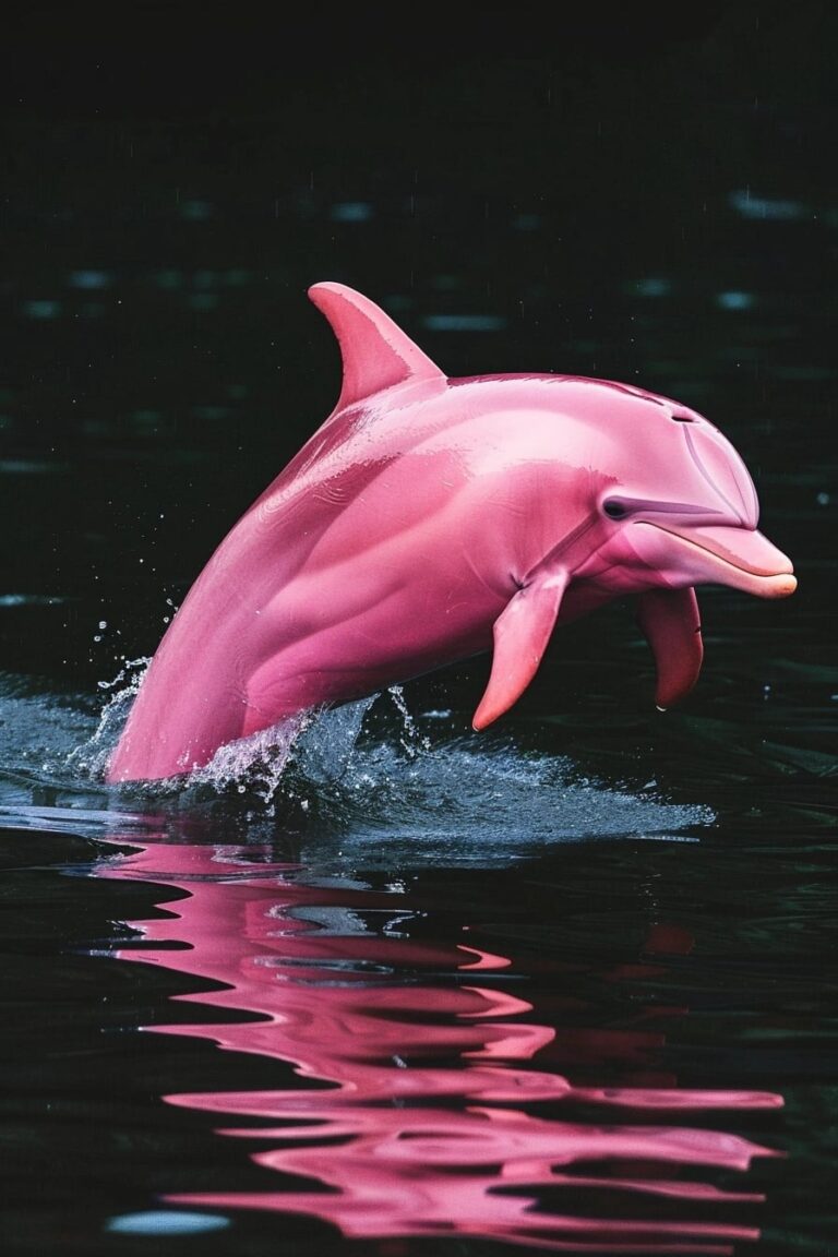 Why Are Pink Dolphins Pink?