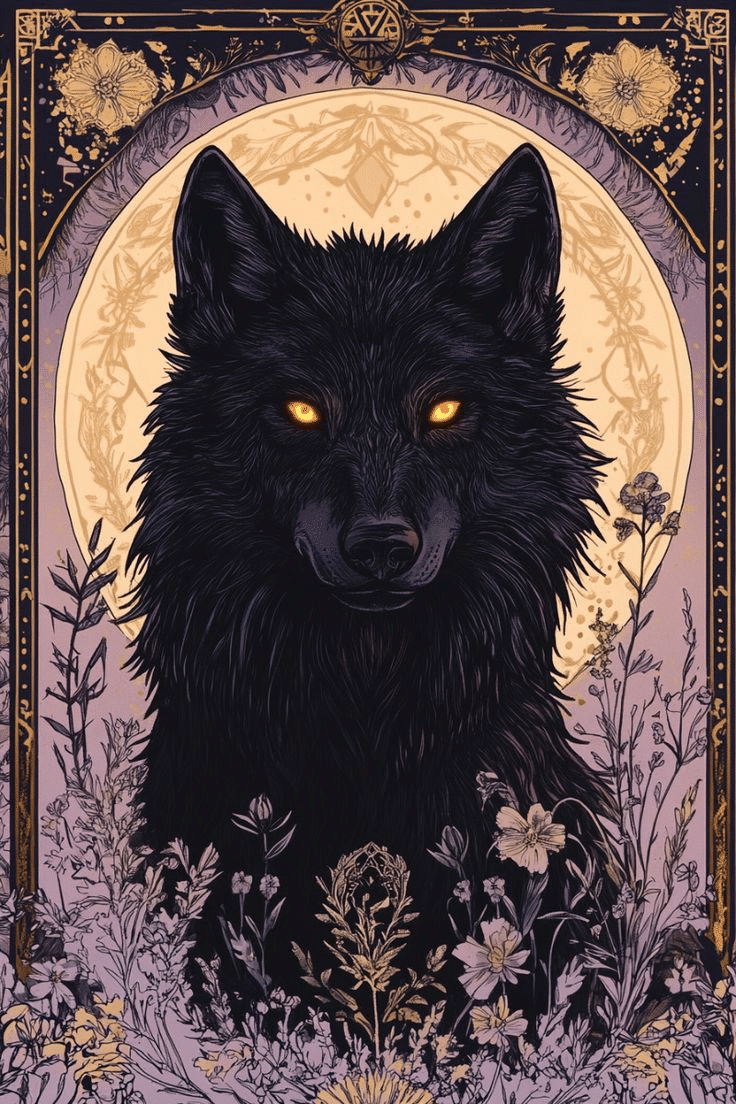 What Do Black Wolves Symbolize?