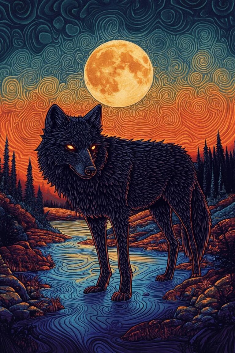 The Meaning of Black Wolves in Dreams