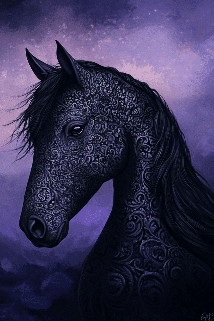 The Spiritual Meaning of Black Horses
