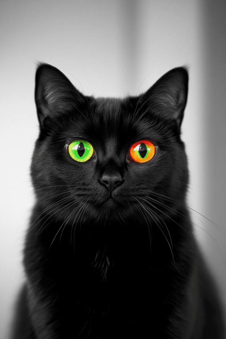 Can Black Cats Have Heterochromia?
