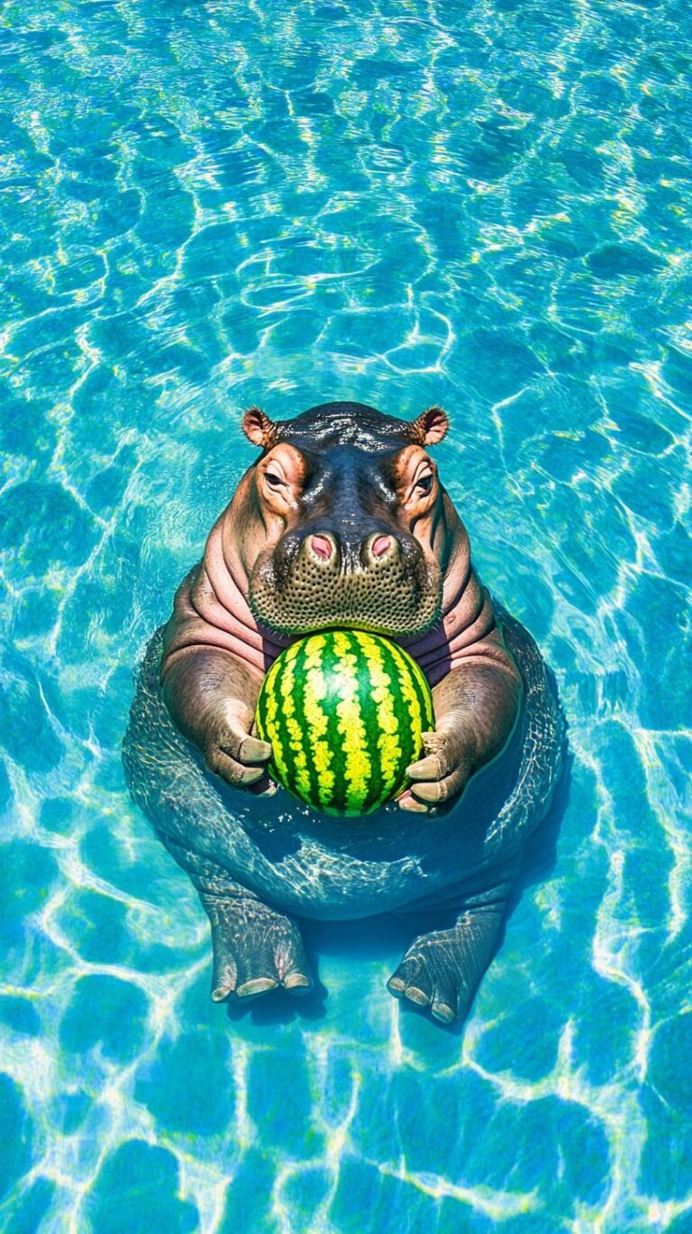 Why Do Hippos Like Watermelons?