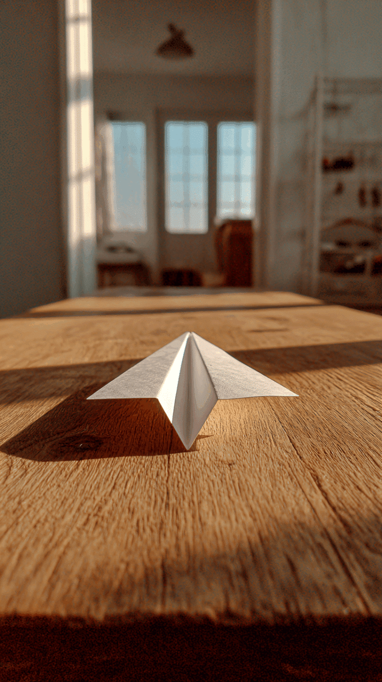 How to Make the Perfect Paper Airplane (Easy Mode)