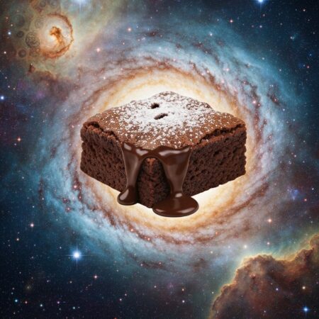 Rich chocolate representing comfort food cravings