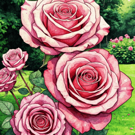 Valentine's Day symbolism with hearts, roses, and romantic celebration